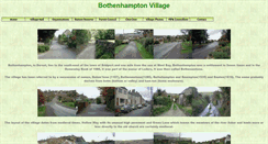 Desktop Screenshot of bothenhampton.org.uk